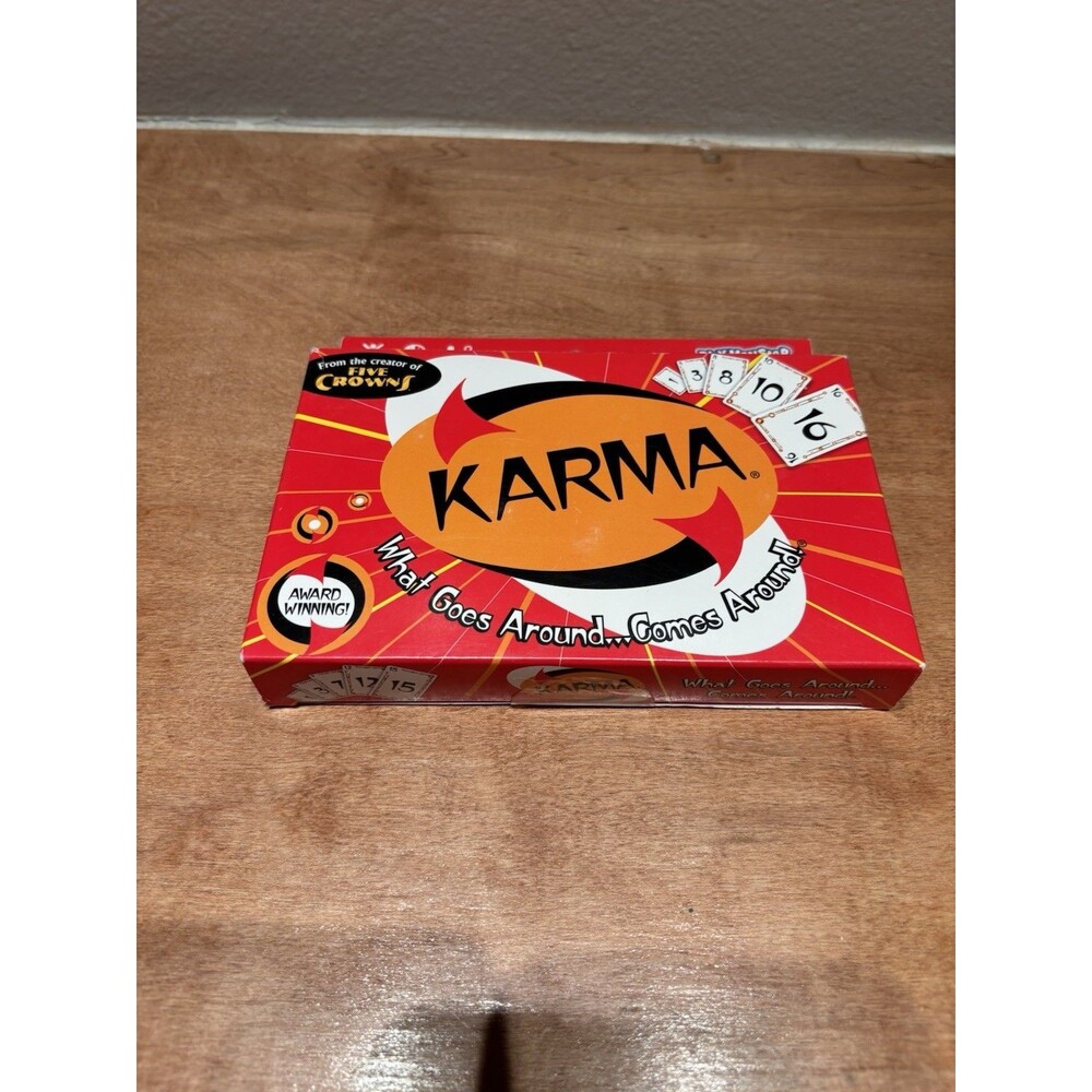 KARMA Card Game What Goes Around ... Comes Around Brand New